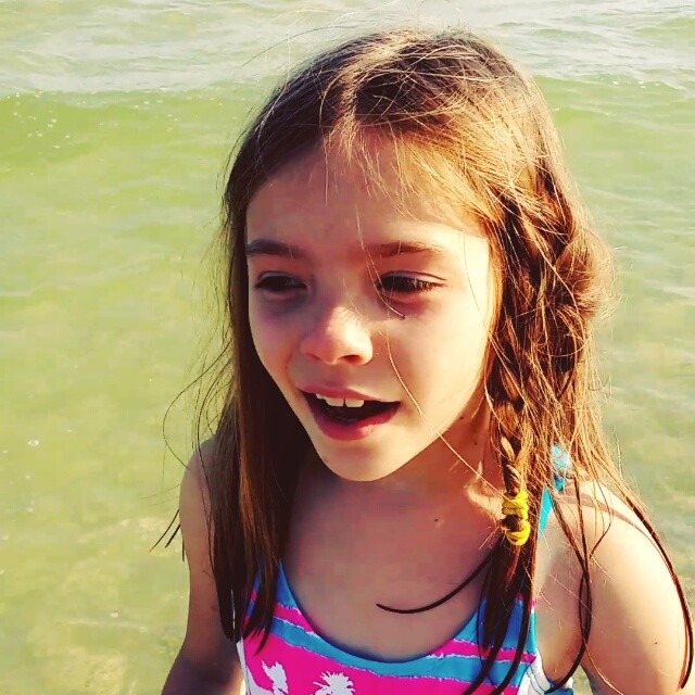 Lena is glad to be back at her condo. This afternoon she is hunting seashells. #OrangeBeachCondo #seashells #orangebeach #gulfshores #beach