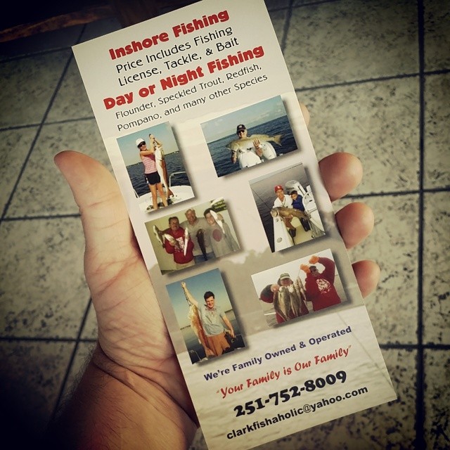 Thinking of calling this guy and doing some fishing in Orange Beach. #OrangeBeach #GulfShores #fishing #SaltWaterLife