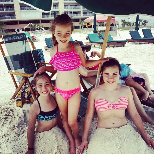 If sun too bright bury thyself under umbrella. #OrangeBeachCondo #OrangeBeach #Beach #SaltLife