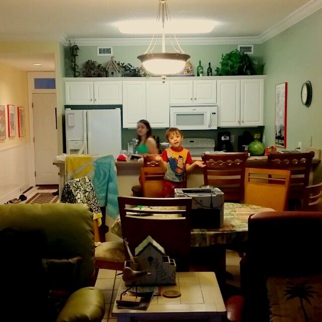 A sink gave me coffee?  Sitting here relaxing in the condo after eating royal red shrimp and taking a swim. #RoyalRedShrimp # #RoyalReds #RegencyIsle #OrangeBeach