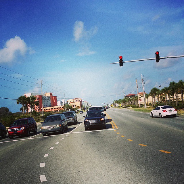Leaving Orange Beach at the same time as everybody else can add hours to your trip home.  When leaving try heading east from Regency Isle and hooking up with Interstate 10 through Pensacola. #OrangeBeach #Florabama
