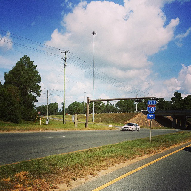 Hooking up with I-10 just west of Pensacola. Getting out of Orange Beach on Labor Day was a breeze compared to the traffic havoc we've experience in the past when traveling hwy 59 through Foley, AL.  #I10 Foley #HWY59 #highway59