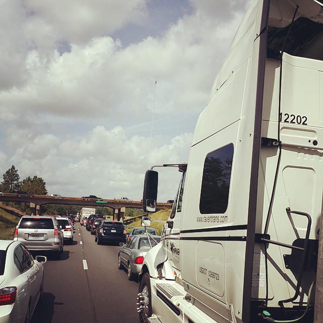 All the people trying to get on I-10 from Highway 59 are actually causing a stoppage on westbound I-10. Lordy mercy. My #1 suggestion to avoid egress traffic from Orange Beach / Gulf Shores remains. Egress when everybody else is not egressing. #OrangeBeach #GulfShores #traffic