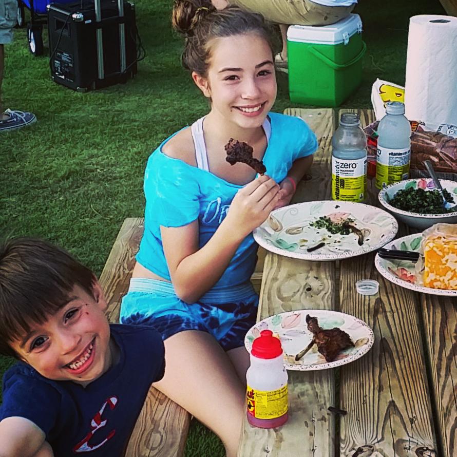 Rack of lamb and quinoa at the Orange Beach Condo this evening.  #RackOfLamb #quinoa #OrangeBeachCondo #OrangeBeach #Alabama
