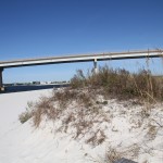 The bridge that separates Gulf Shores from Orange Beach.