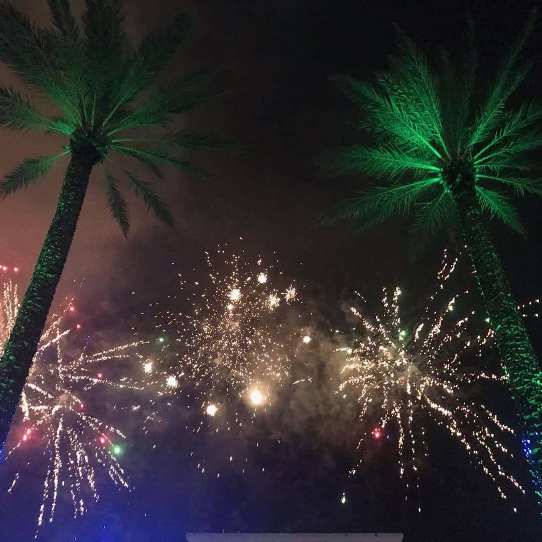 One last picture of The Wharf Fireworks show on New year's eve. This o