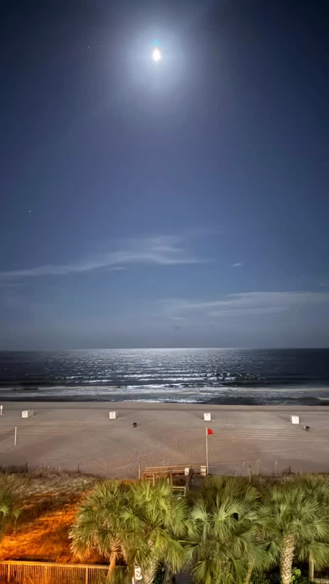 I thank God for all the BEAUTIFUL things in life! Beautiful people- family and friends, sunsets, moons, beaches and more. I am truly thankful for all the wonderful trips and memories that have been made here at our Orange Beach Condo.
