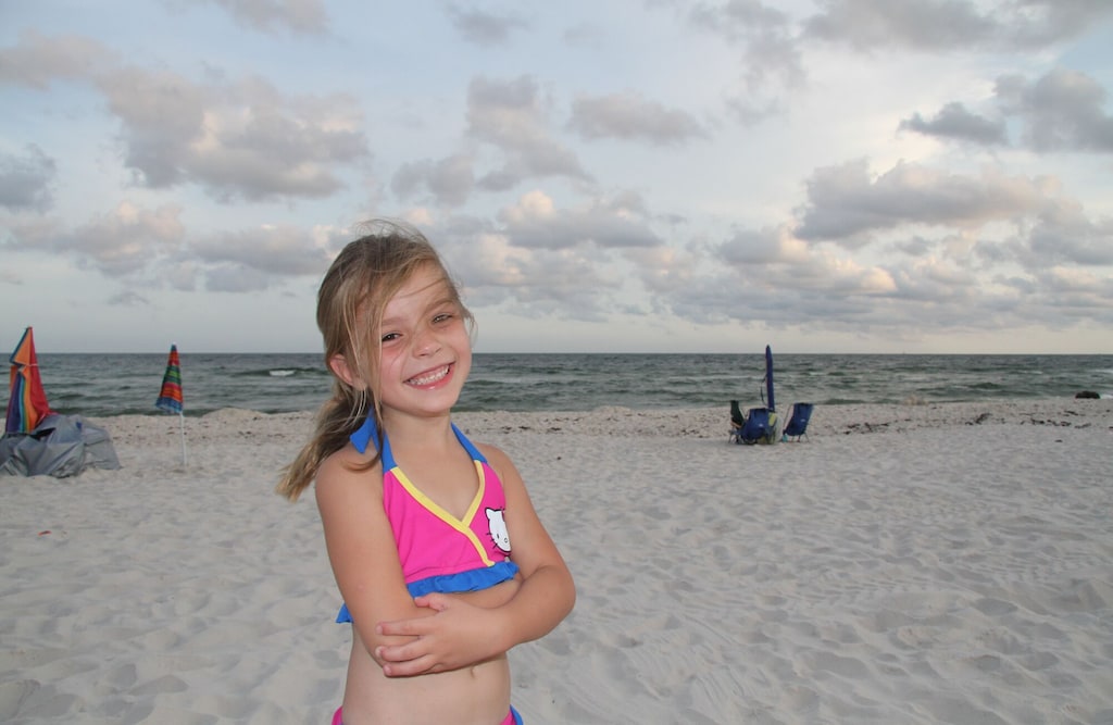 Little Girl on the beach