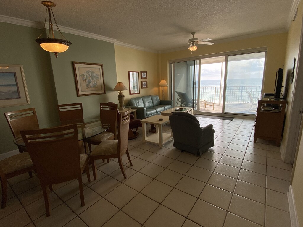 Living room and Balcony