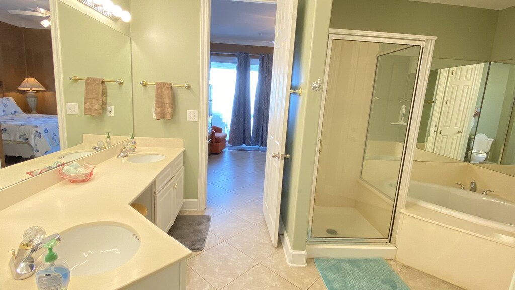 Master bathroom