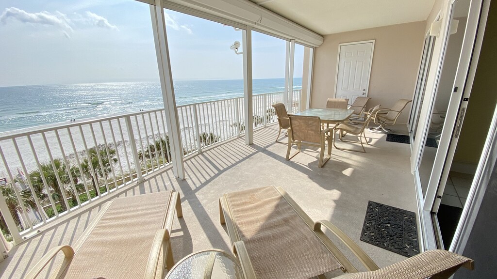 Beachfront Balcony